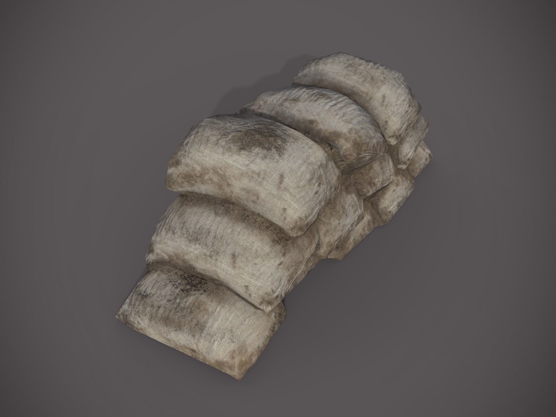 Rubble and Debris - Collection 2 Low-poly 3D model_24