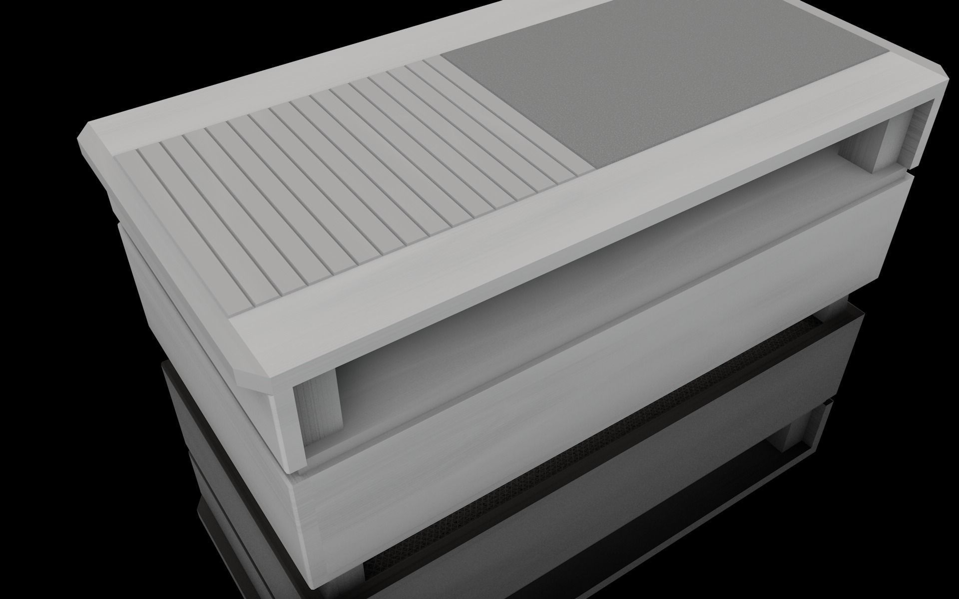 Mesinha de Centro Low-poly 3D model_4