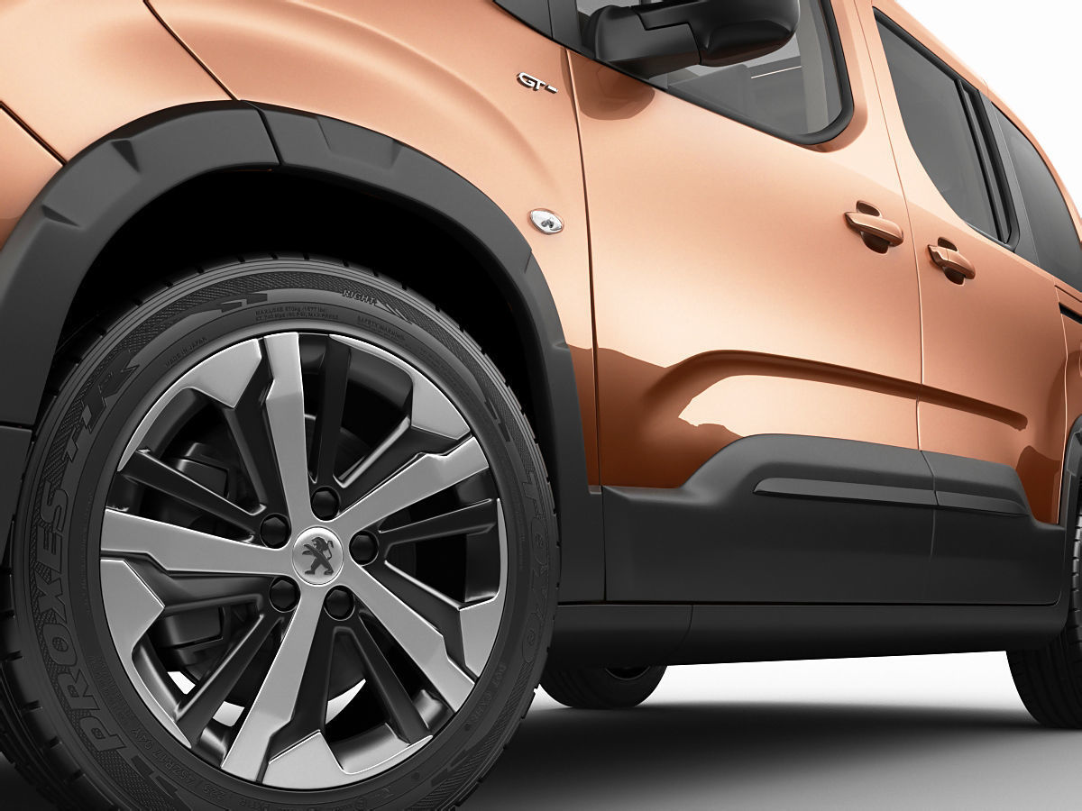 Peugeot Rifter 2019 3D model_11