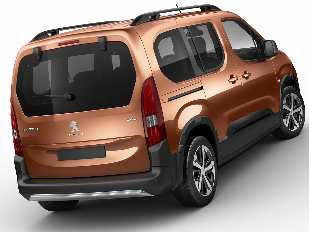 Peugeot Rifter 2019 3D model_1