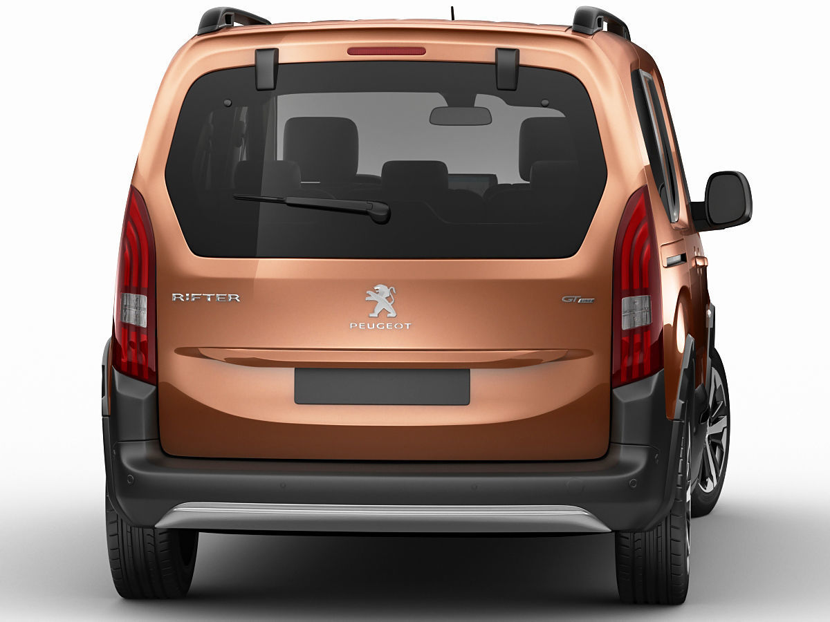 Peugeot Rifter 2019 3D model_10