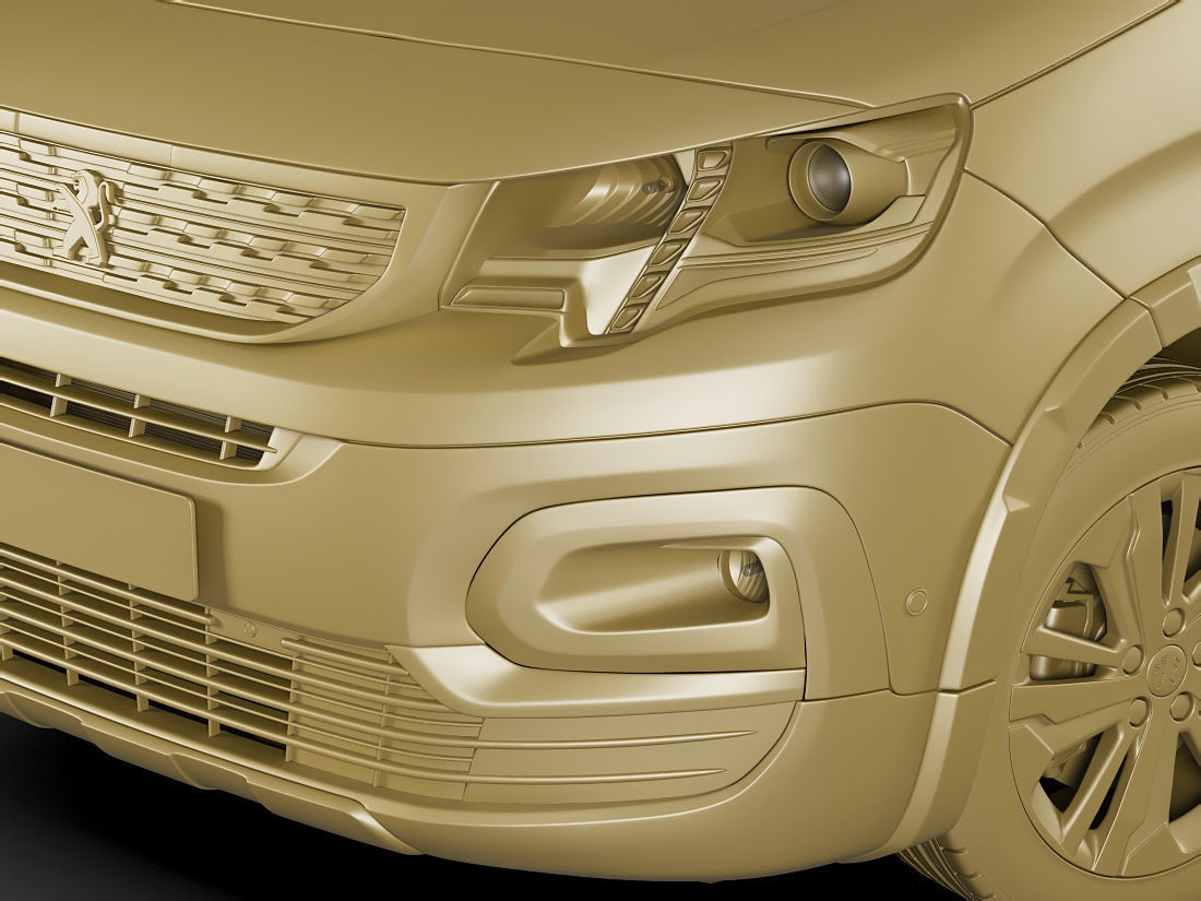 Peugeot Rifter 2019 3D model_17