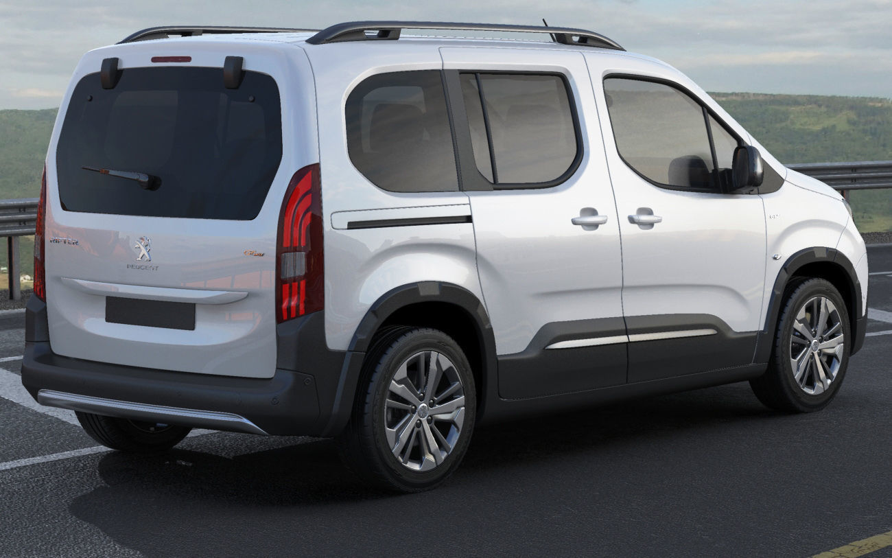 Peugeot Rifter 2019 3D model_14