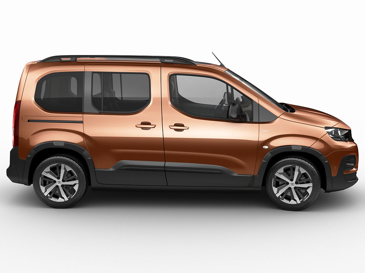 Peugeot Rifter 2019 3D model_2