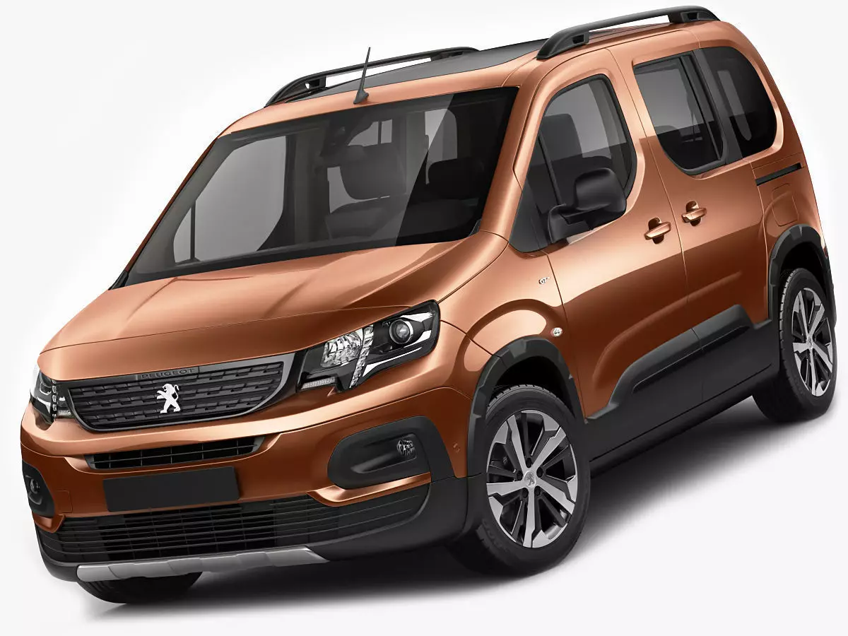 Peugeot Rifter 2019 3D model_0