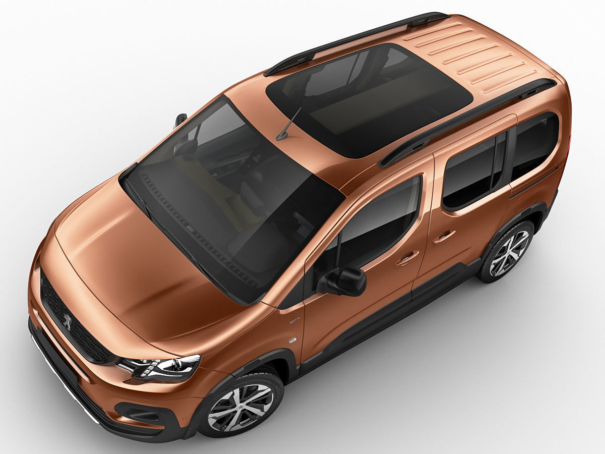 Peugeot Rifter 2019 3D model_5
