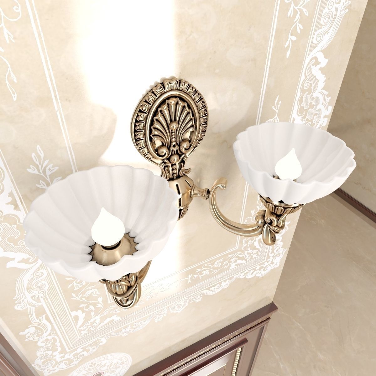 Bra Classical 3D model_1