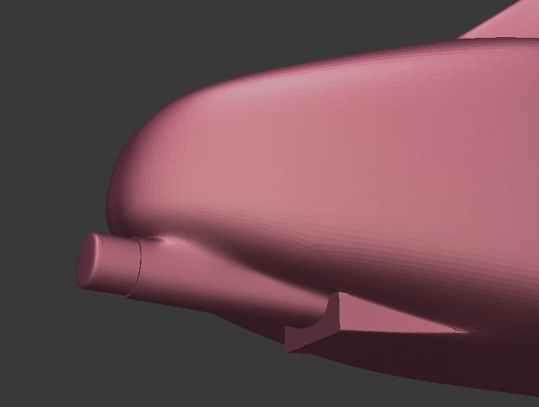 A-10 Thunderbolt II 3D print model_2