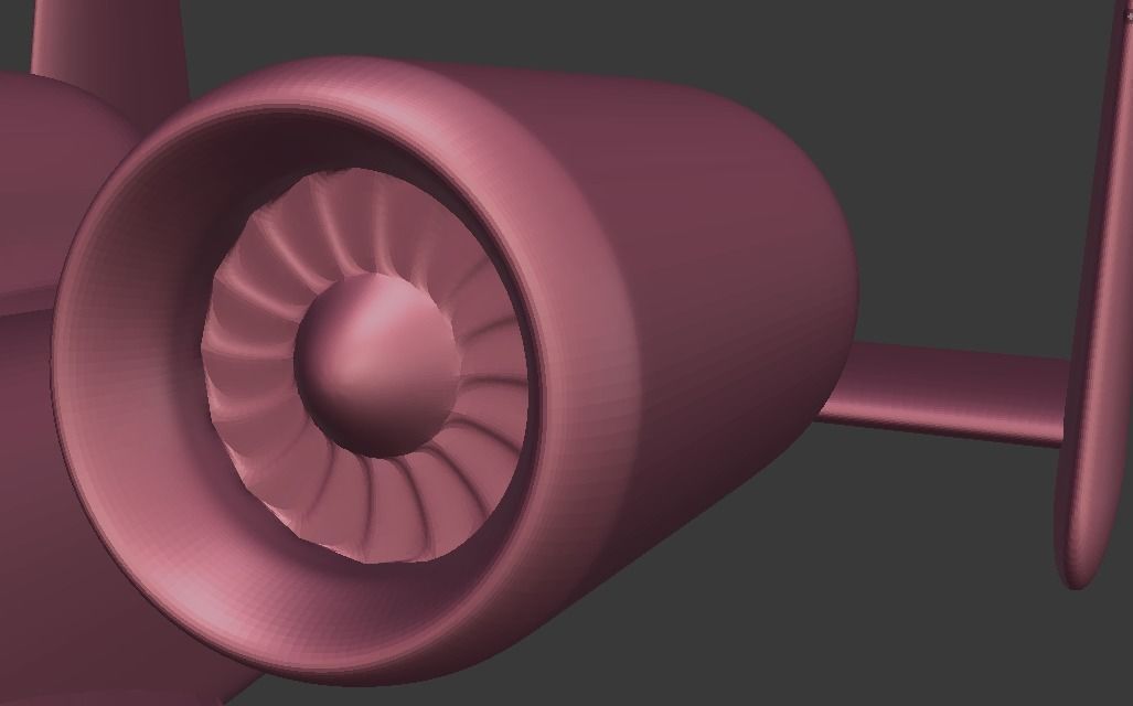 A-10 Thunderbolt II 3D print model_9