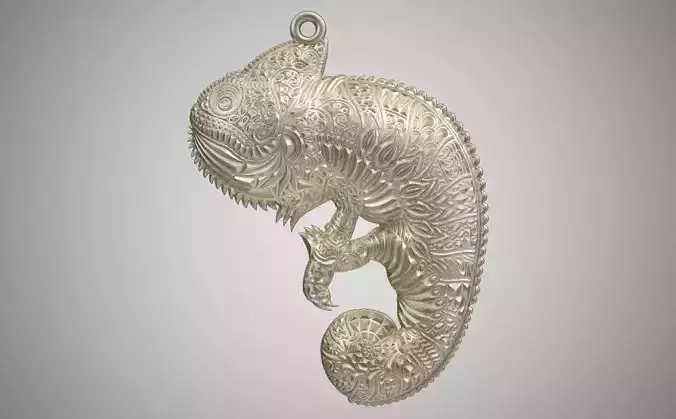 Chameleon Pendant