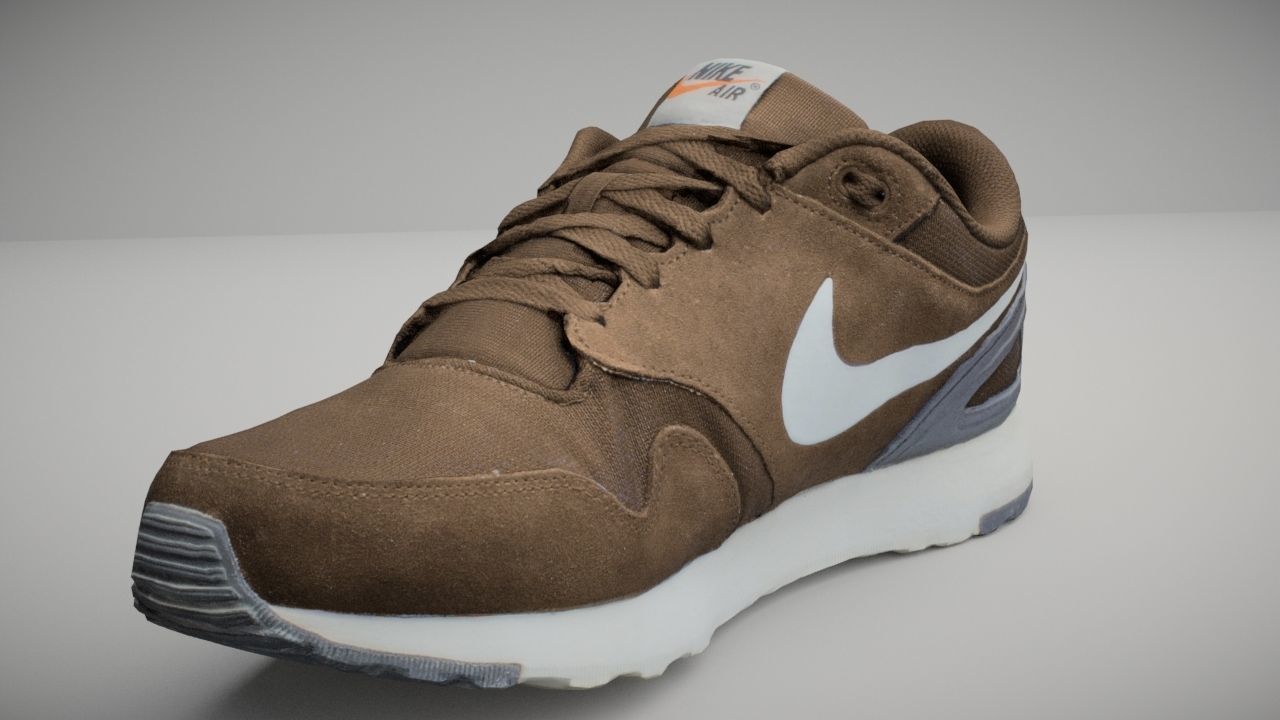 Nike shoe low poly 3D model Low-poly 3D model_1