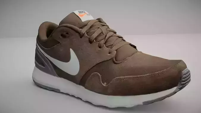 Nike shoe low poly 3D model