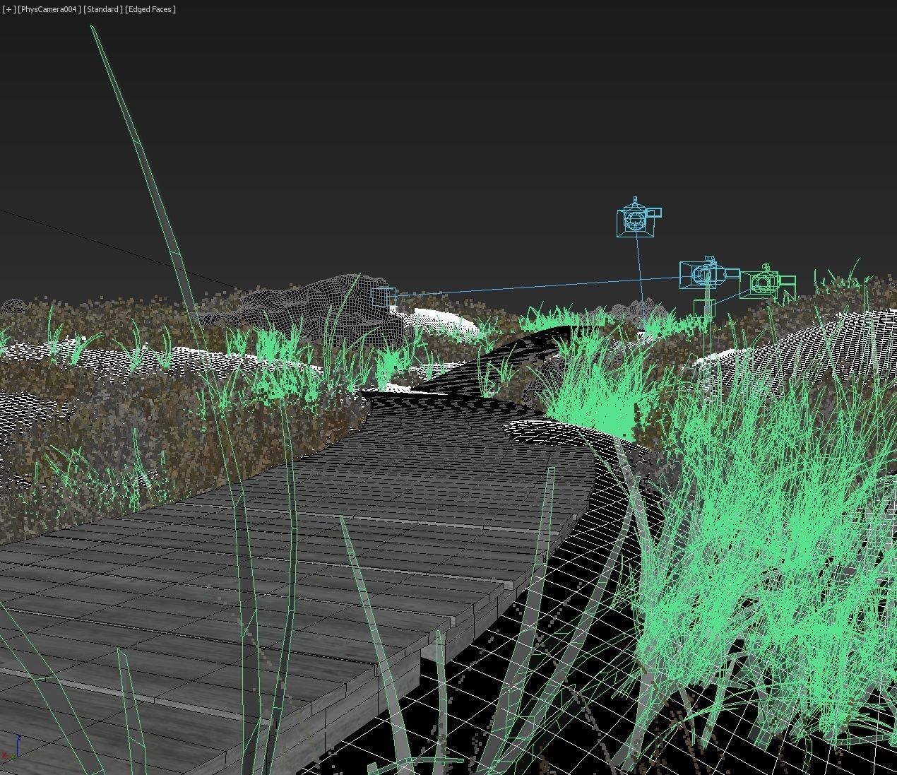 Beach scene A 3D model_9