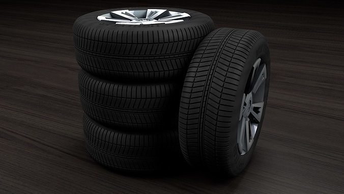 Tire Stack 3D model