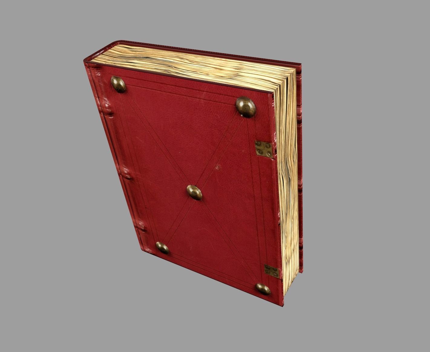 books 3D model_5