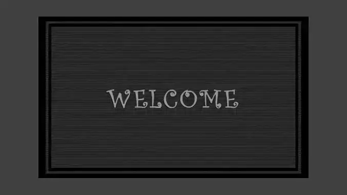 Welcome Doormat