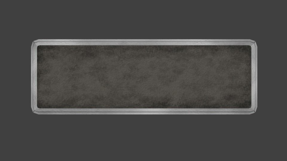 Cement Planter - Toon Outline Low-poly 3D model_2