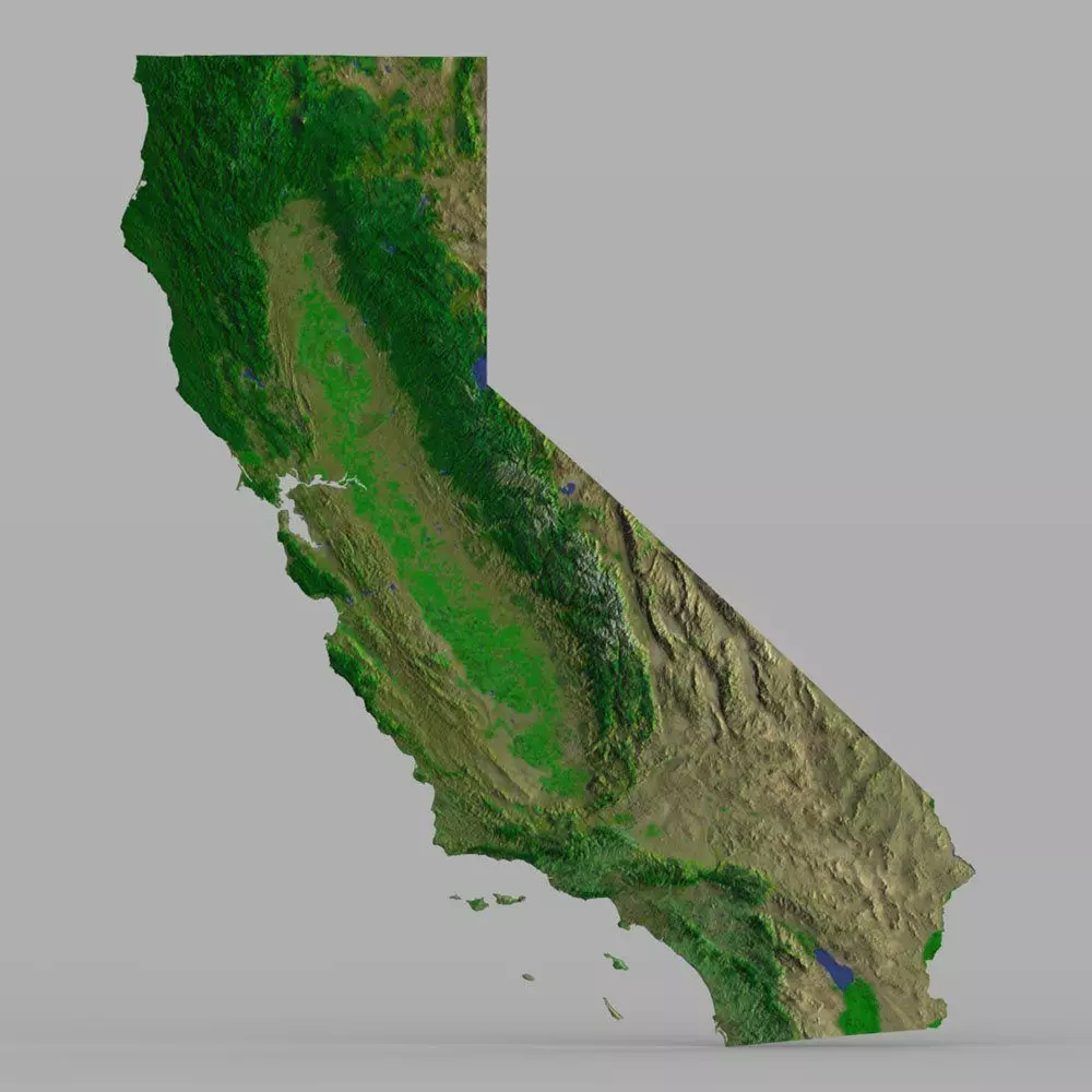 California State 3D model
