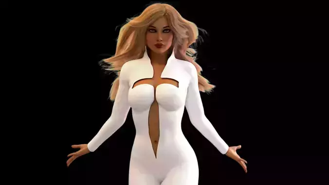 Dagger - Marvel Comics 3D model