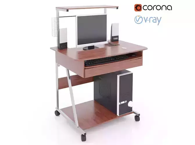 Computer Desks 3D model