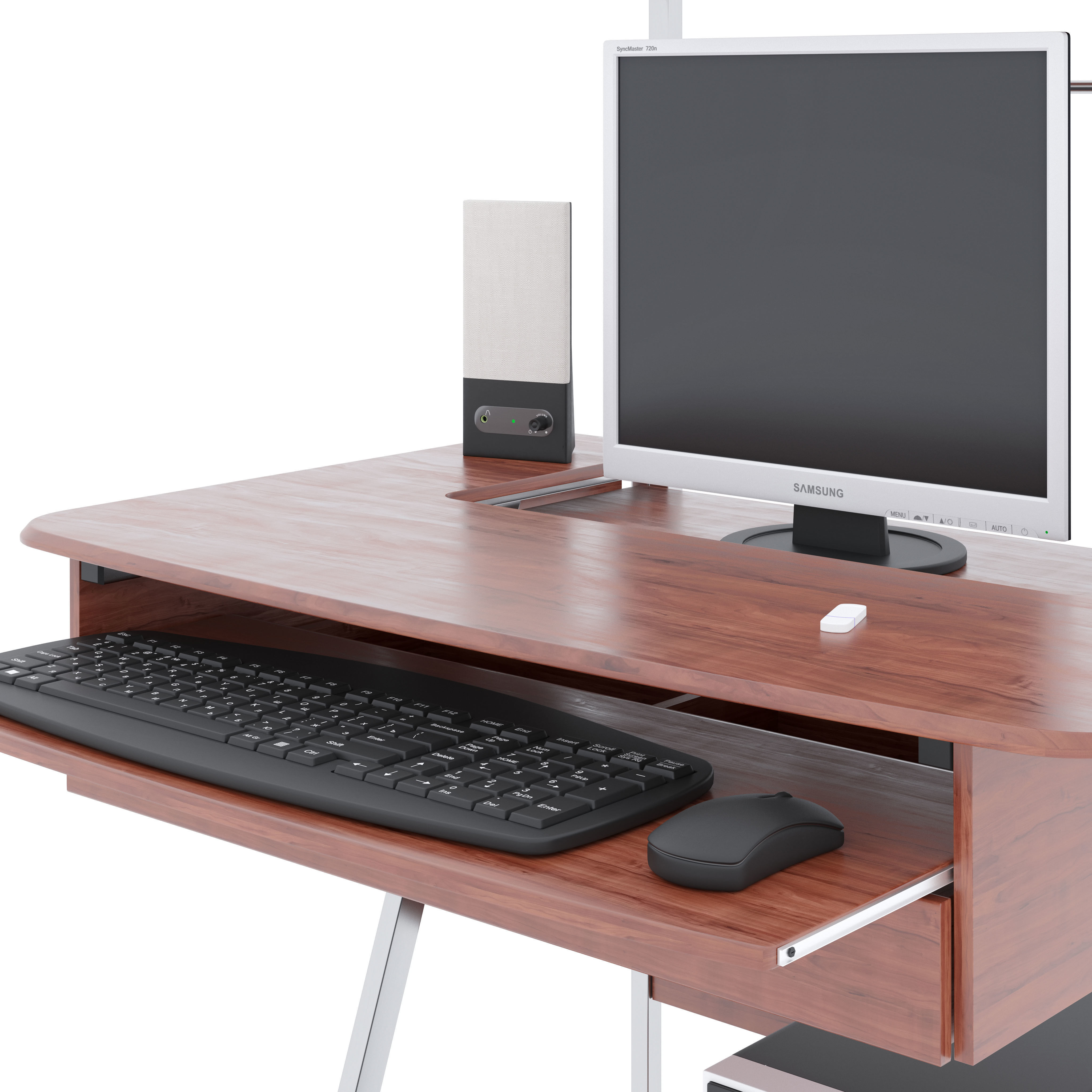 Computer Desks 3D model_4