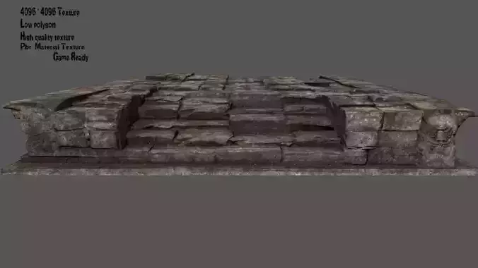 Stairs stone slab