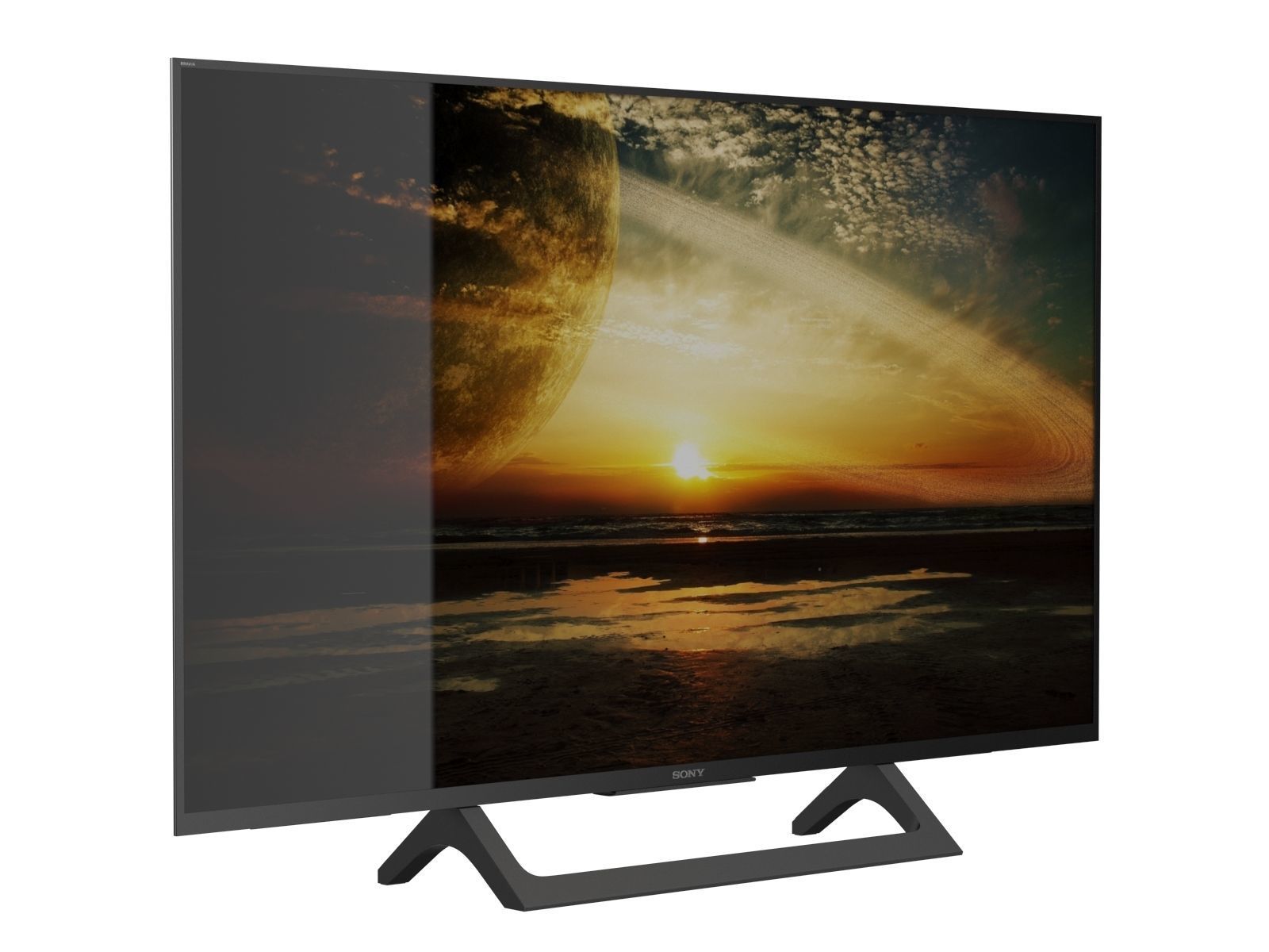 Sony X800E TV 3D model_3