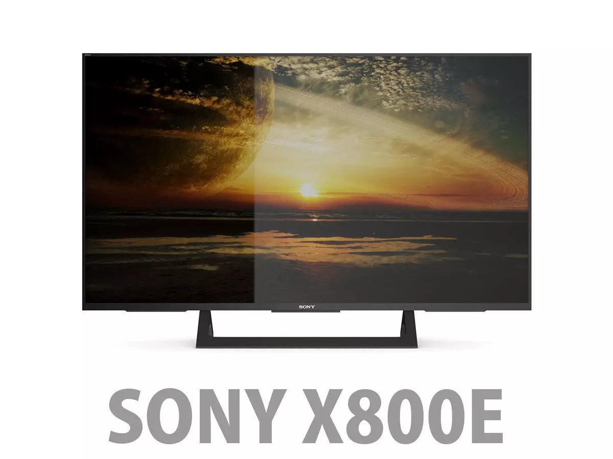 Sony X800E TV 3D model_0