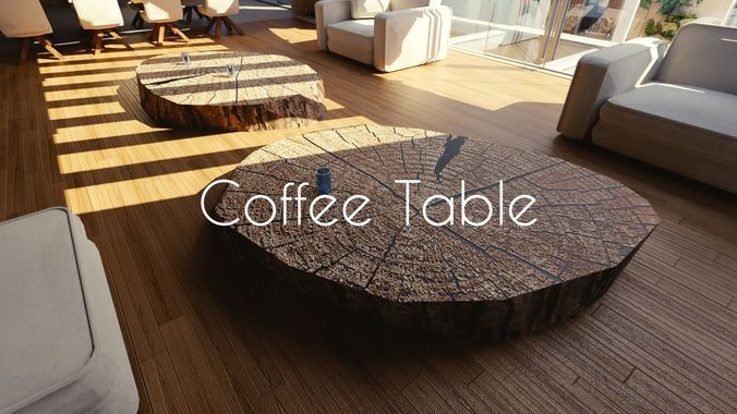 3D model Coffee Table VR / AR / low-poly | CGTrader