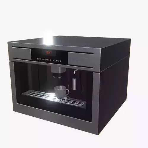 Highly detailed Coffee Machine AEG PBR