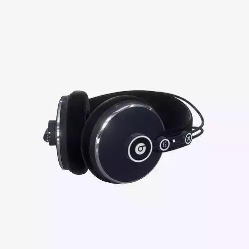 Highly detailed Beats DarkBlue Headphones PBR