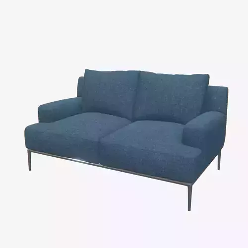 Highly detailed B B Italia Jean 2 seat sofa PBR