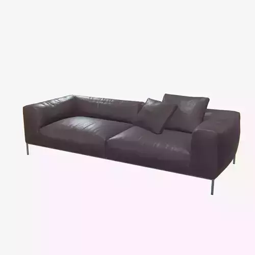 Highly detailed B B Italia Frank sofa PBR