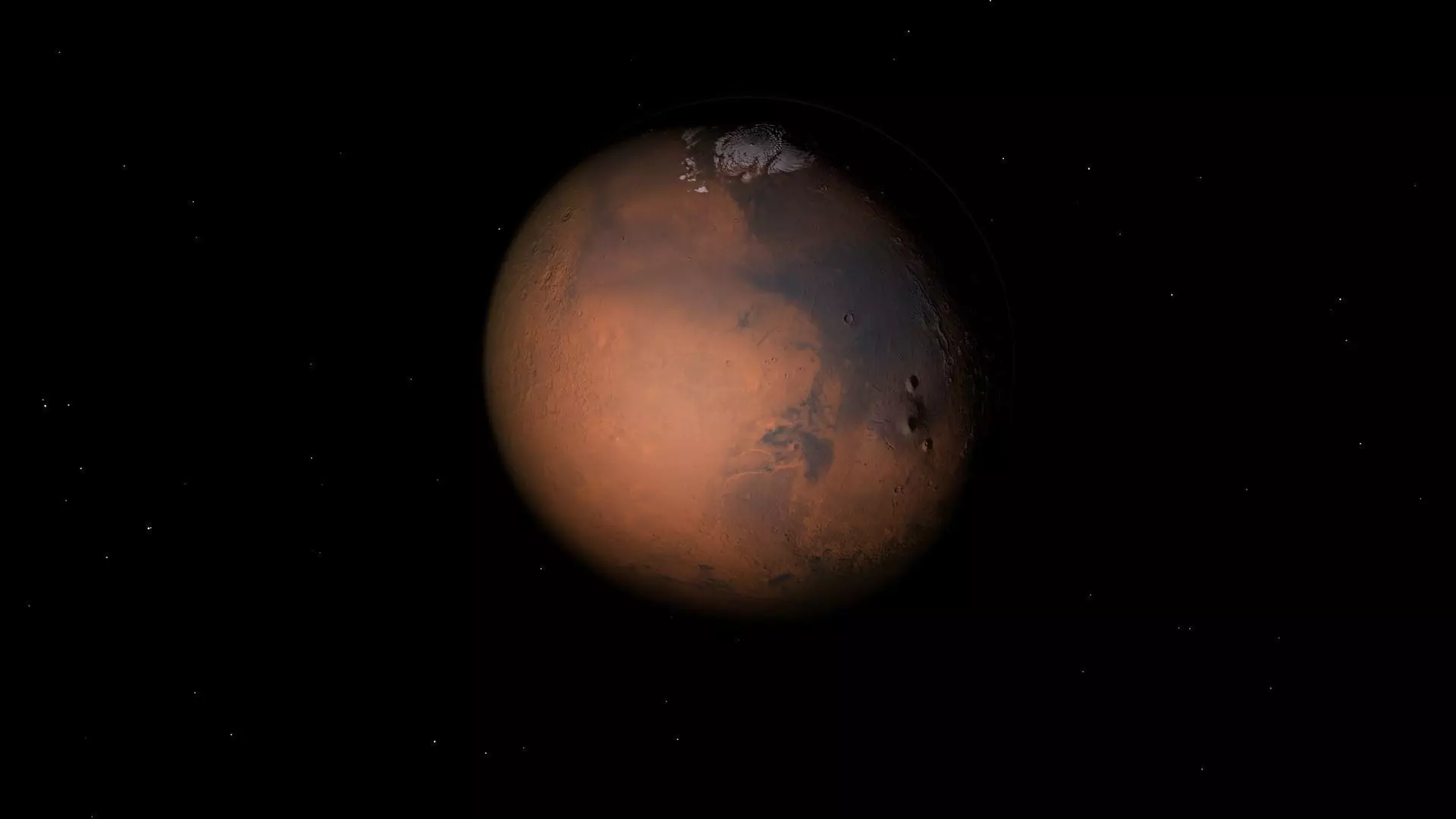Mars 21k Low-poly 3D model