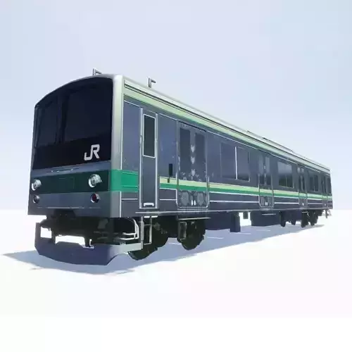 JR 205 Low-poly 3D model