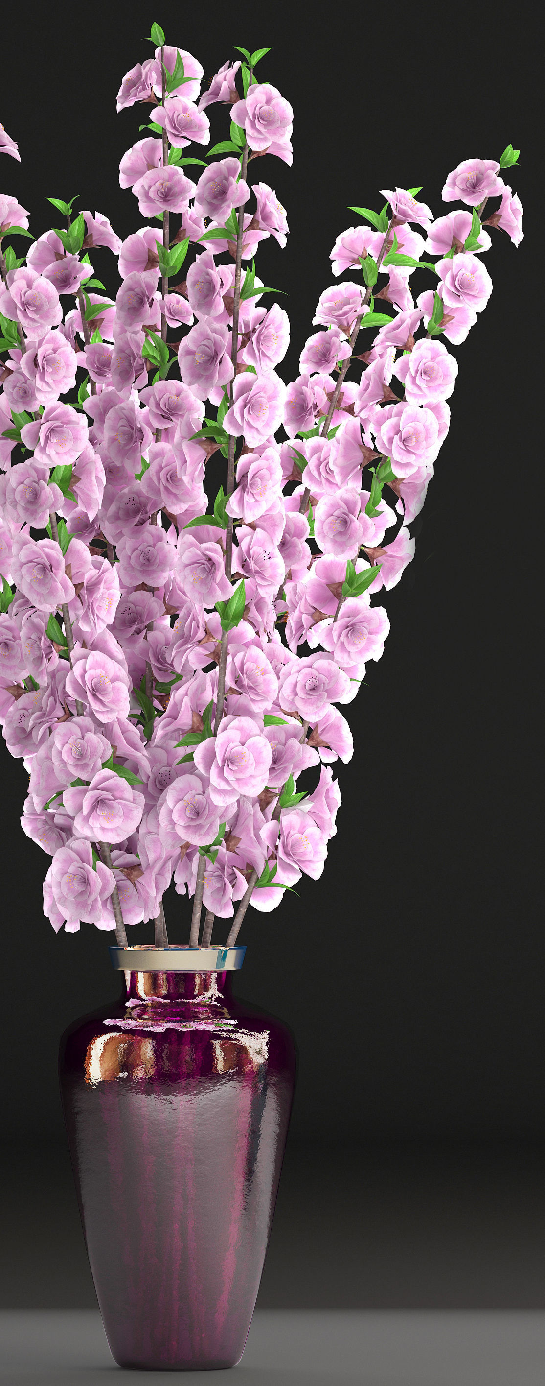 Sakura Bouquet 3D model_5