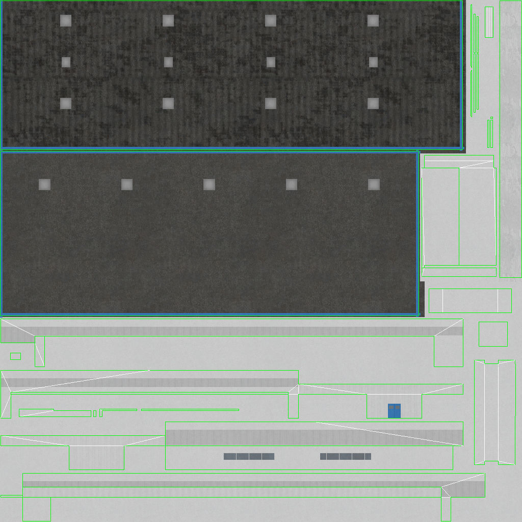 LIMC Hangar3 Low-poly 3D model_11