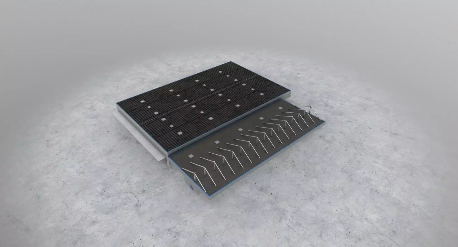 LIMC Hangar3 Low-poly 3D model_0