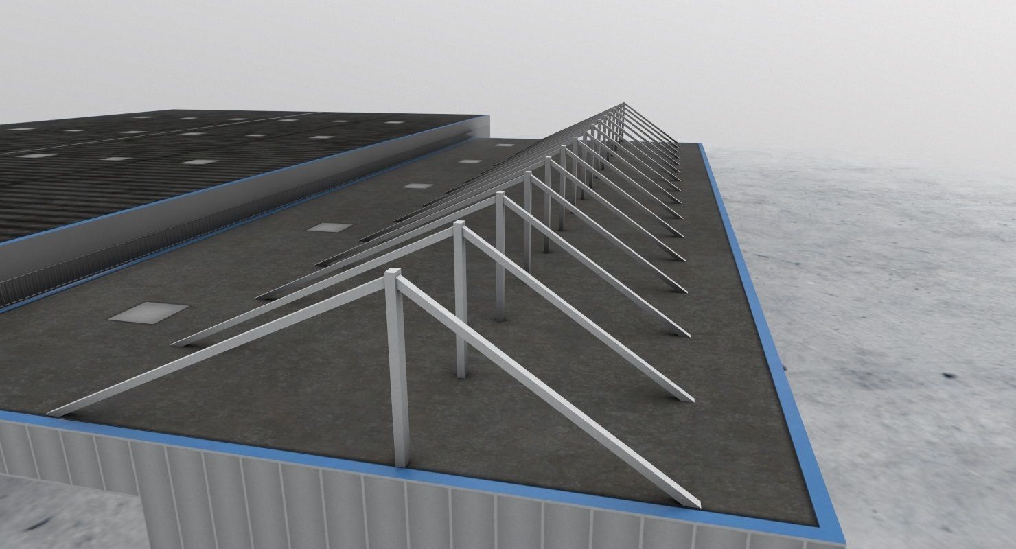 LIMC Hangar3 Low-poly 3D model_5