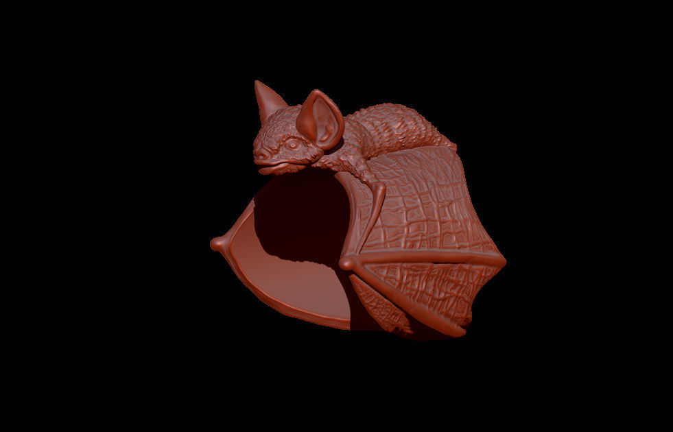 Ring of the Bat 3D print model_4