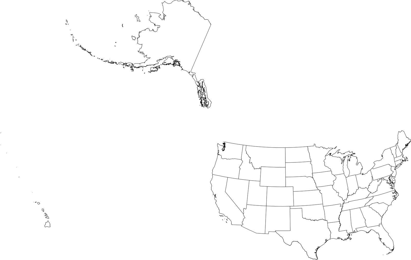 High detailed relief map of USA-Canada-Mexico 3D model_22