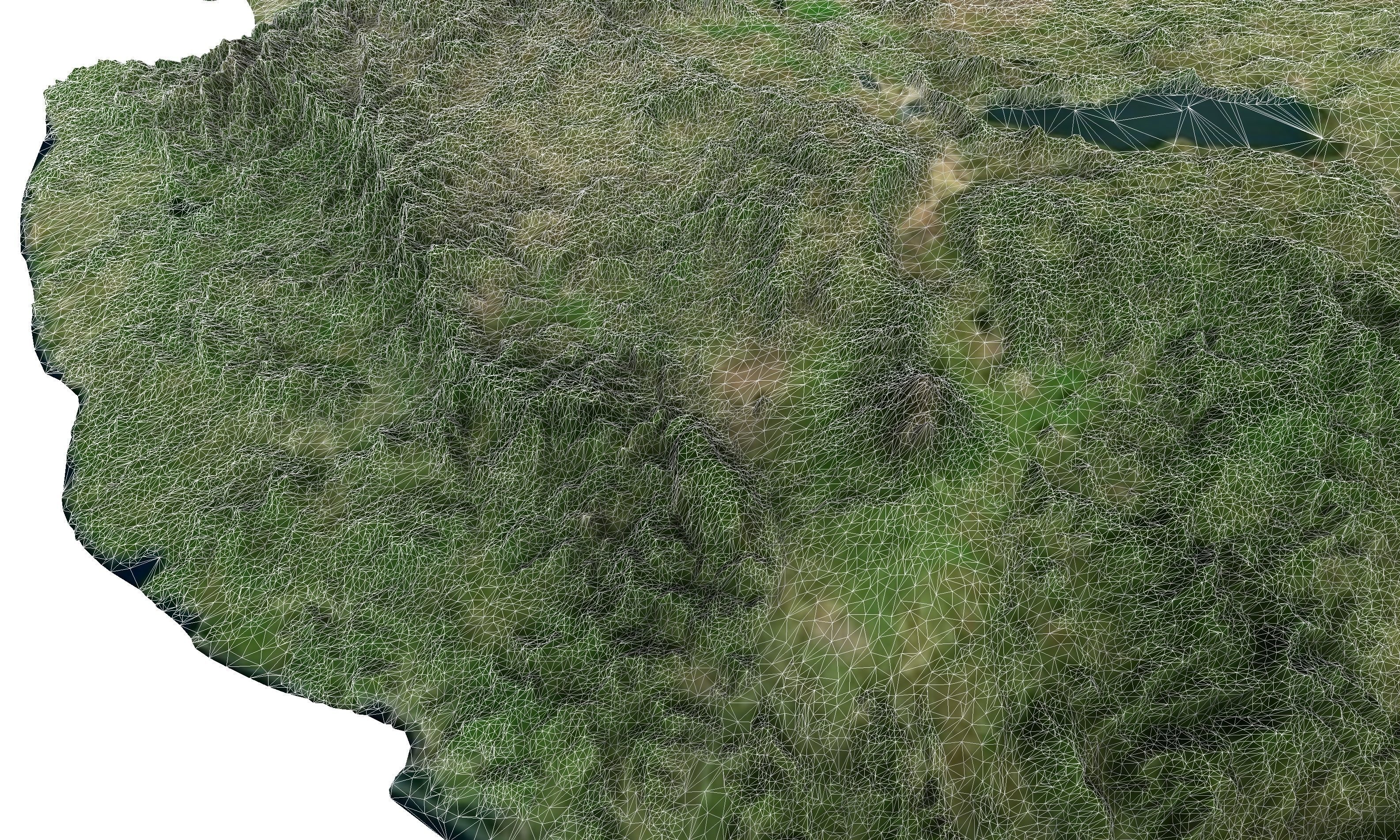 High detailed relief map of USA-Canada-Mexico 3D model_17