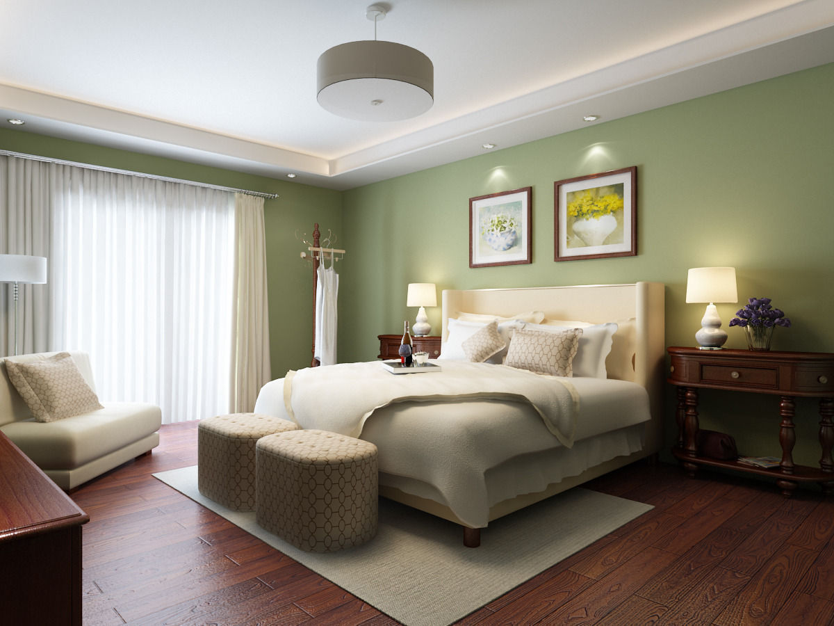 NATUZZI Modern bed a total of 11 3D model_2