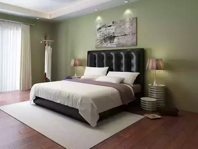 NATUZZI Modern bed a total of 11