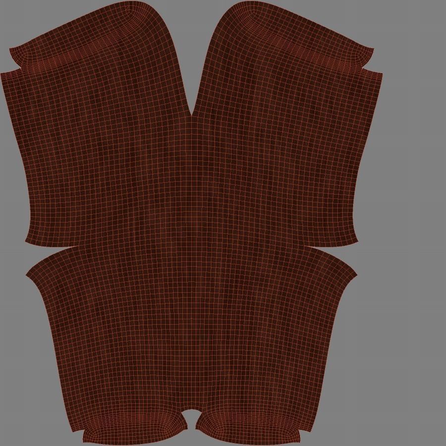 Fighting Knife Silver 3D model_14