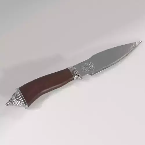 Fighting Knife Silver