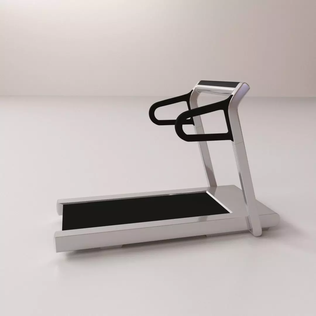 Treadmill tread machine 3D model_0