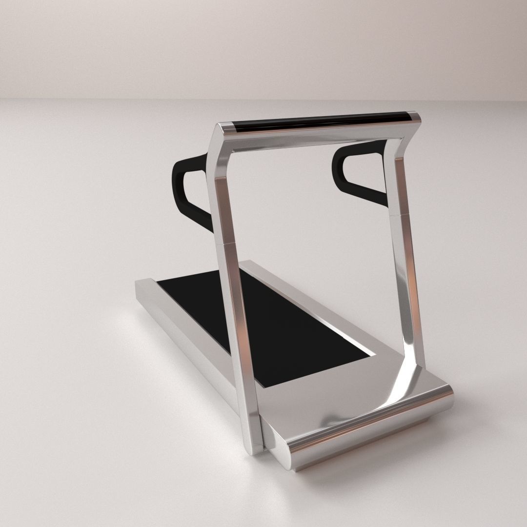 Treadmill tread machine 3D model_2