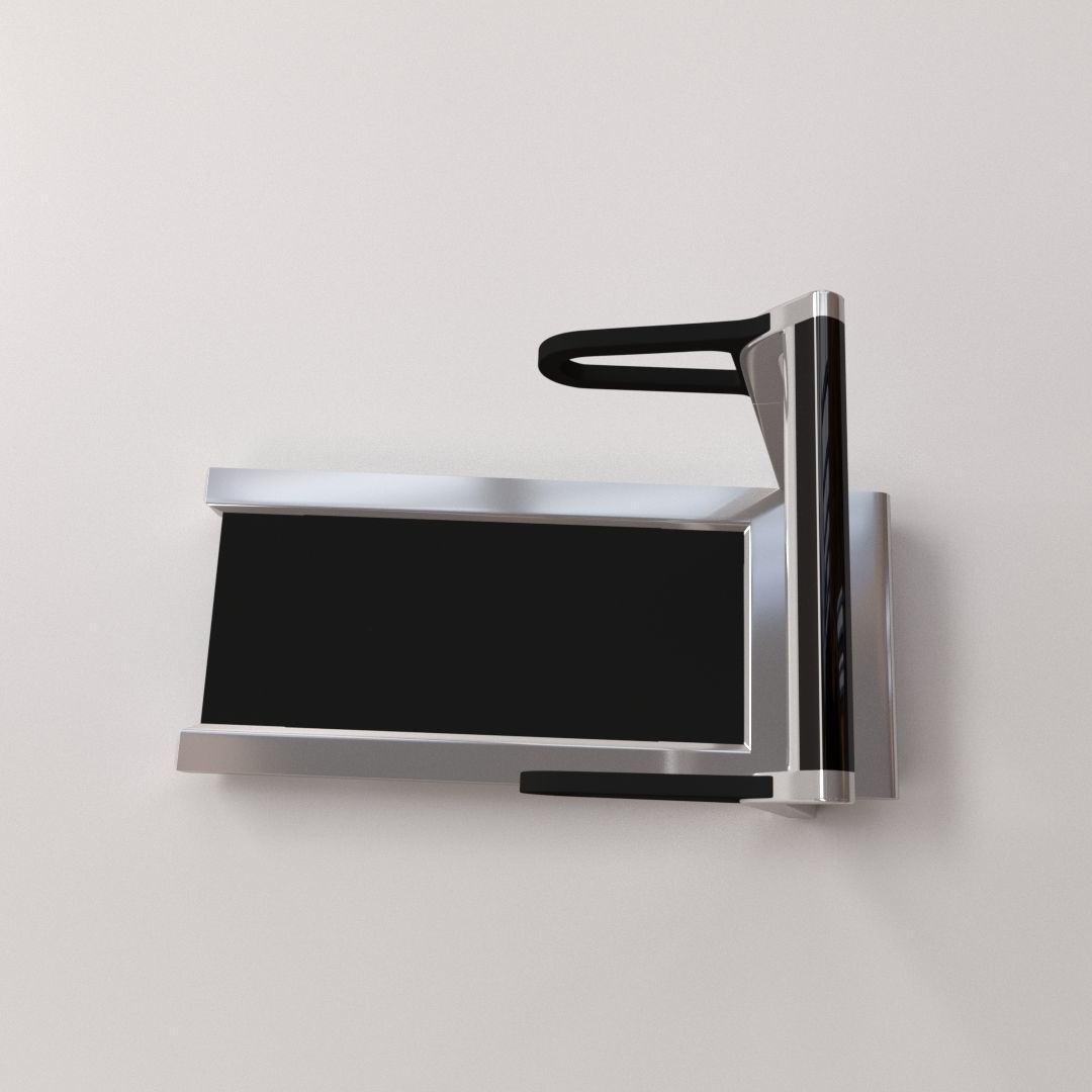 Treadmill tread machine 3D model_1