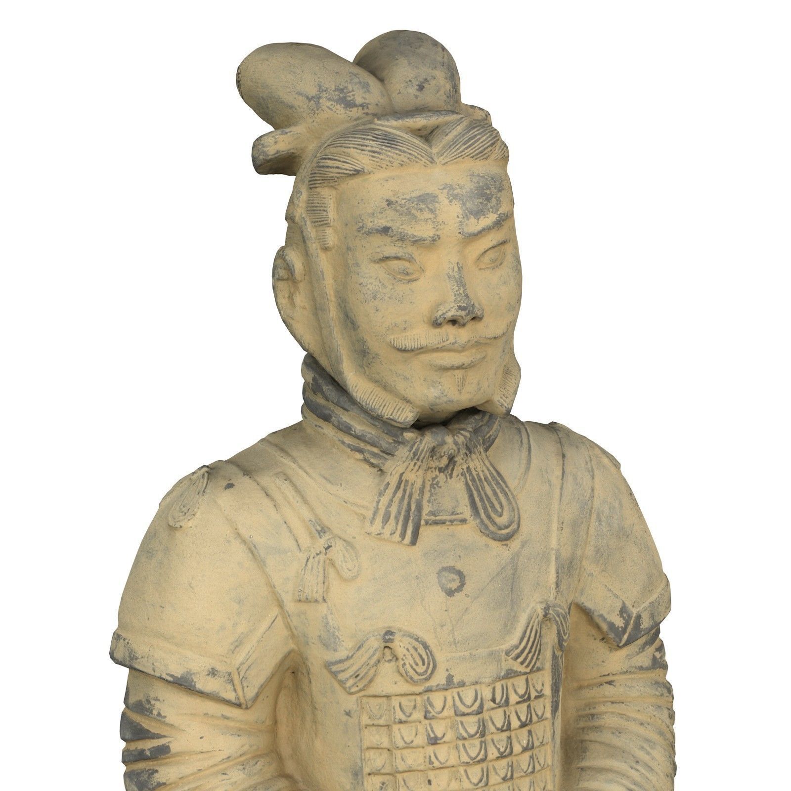 Terracotta Army Warrior Low-poly 3D model_7